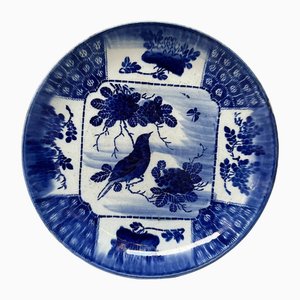 Japanese Sometsuke Blue and White Imari Ware / Bord, 1900s