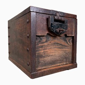 Wooden Zenibako Temple Charity Box