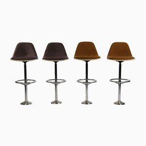 Vintage Bar Stools by Ray & Charles Eames for Herman Miller, Set of 4