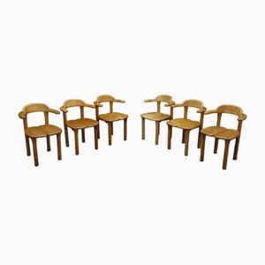 Model BST 84 Dining Room Chairs by Bert Lieber, 1980s, Set of 6