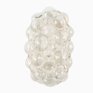 Bubble Glass Wall Sconce attributed to Helena Tynell for Limburg, Germany, 1960s