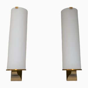 No. 1137 Wall Lamps by Jean Perzel, 1930s, Set of 2