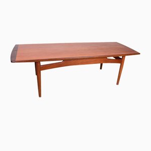 Danish Coffee Table in Teak by He Mobler, 1960