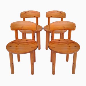 Dining Chairs attributed to Rainer Daumiller for Hirtshals Sawmill, Denmark, 1970s, Set of 4