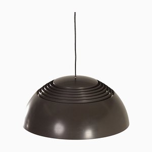 Lampada AJ marrone di Arne Jacobsen per Louis Poulsen, anni '70
