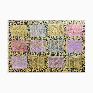 Giorgio Lo Fermo, Homenaje a P. Klee, óleo sobre lienzo, 2022