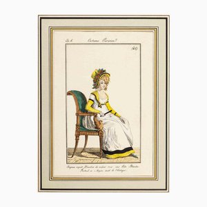 Philibert-Louis Debucourt, Chapeau Coquet, Etching, 1797