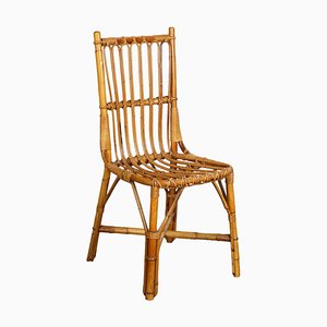 Vintage Bamboo Chair, Italy, 1960s
