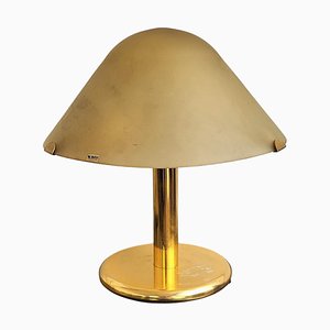 Italian Murano Glass and Brass Table Lamp from VeArt, 1970s