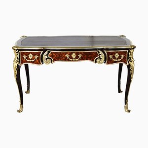Louis XV Style Wood and Gilded Bronze Desk