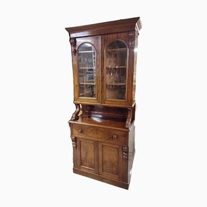 Victorian Mahogany Bookcase or Dresser, 1880s