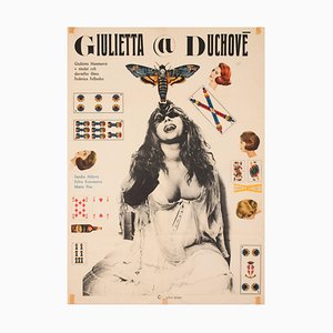 Poster del film Juliet of the Spirit A1, Repubblica Ceca, Grygar, 1969