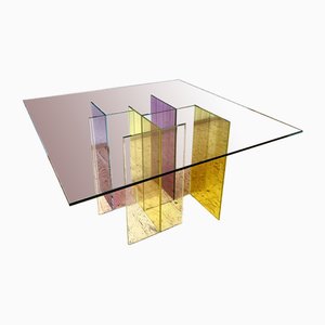 Table de Salle à Manger Slide par René Bouchara pour Roche Bobois