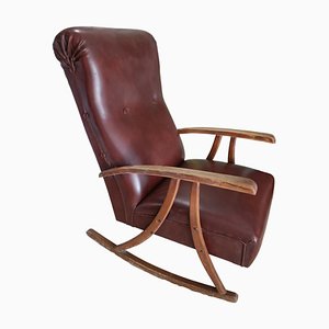 Scandinavian Rocking Chair, 1950s