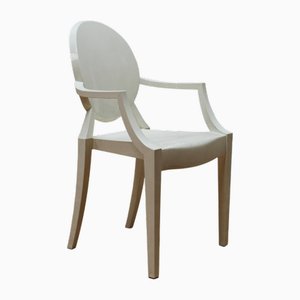 Chair Louis Ghost by Philippe Starck for Kartell