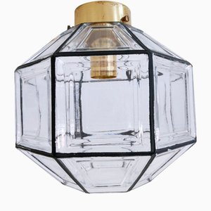 Lampade ad incasso Mid-Century moderne di Glashütte Limburg, anni '60