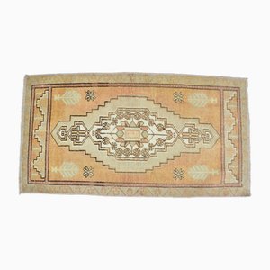 Orange Oushak Tribal Modern Door Rug