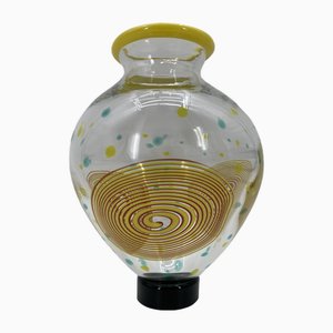 Dei Solari Vase in Murano Glass by Giovanni Levante for Salviati, Italy, 1992