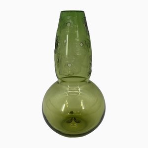 Lulua Vase in Murano Glass by David Palterer for Zanotta, Italy, 1995