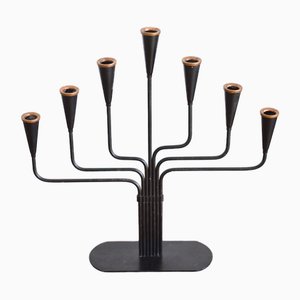 Swedish Candleholder by Gunnar Ander for Ystad-Metall, 1960s