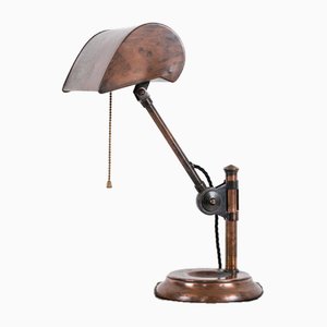 Brass Gec Bankers Desk Lamp, 1920s
