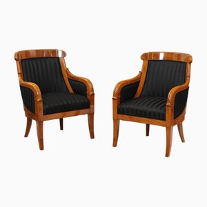 Vintage Biedermeier Chairs, 1820, Set of 2