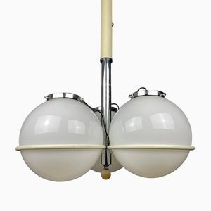 Murano Glass Globe Pendant Lamp by Gino Sarfatti, Italy, 1960s