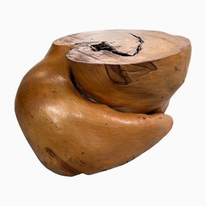 Japanese Burl Root Plant Stand, 1950s