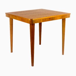 Square Oak Veneered Folding Table from Jitona, 1960s