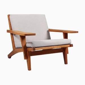 Model GE-370 Lounge Chair attributed to Hans J. Wegner for Getama, 1960s