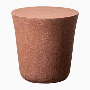 Outdoor Pouf Kasane 19 in Clay by Gervasoni
