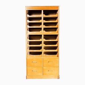 Fronted Original Haberdashery Storage Unit, 1950s