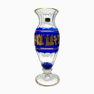 Gold Decorated Crystal Jupiter Vase, 1910