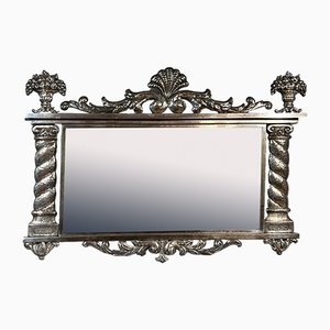 Silver-Plated Metal Mirror, 1820
