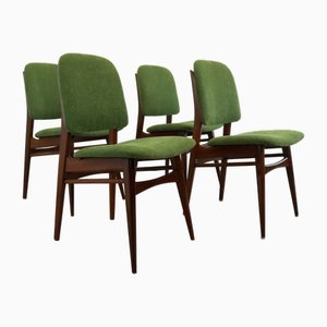 Vintage Dining Room Chairs from Wébé, Set of 4