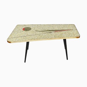 Asymmetrical Mosaic Tile Coffee Table by Berthold Muller, 1950s