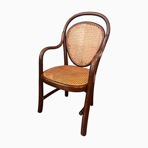 Silla infantil antigua de Thonet, década de 1890