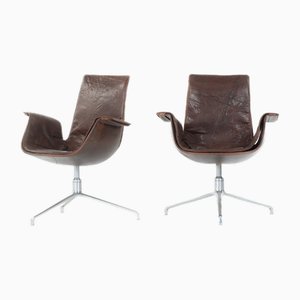 Model 6772 Armchairs by Preben Fabricius & Jorge Kastholm for Kill International, 1960, Set of 2