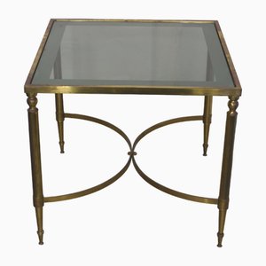 Coffee Table in Brass, Italy, 1950s