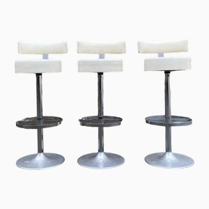 Space Age Bar Stools, 1970s, Set of 3