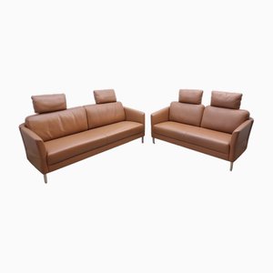 Set of Nimbus Sofas in Leather from Intertime