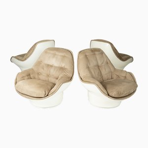 Karate Lounge Chairs by Michel Cadestin for Airborne International, Set of 4