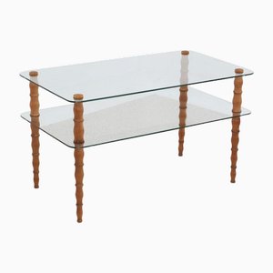 Double Shelf Coffee Table by Enrico Paulucci, 1940s