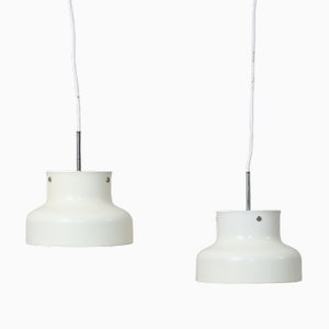Bumling Suspension Lights by Anders Pehrson for Ateljé Lyktan, Sweden, 1960s, Set of 2
