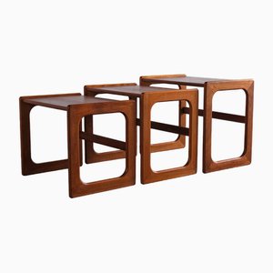 Nesting Tables from Salin Mobler, Nyborg, Set of 3