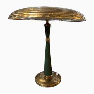 Lámpara de mesa modelo 338 Mid-Century moderna de Oscar Torlasco para Lumi Milano