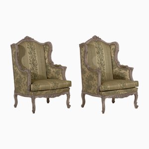 19th Century Swedish Armchairs, Set of 2