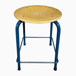 Tabouret avec Pieds Bleus