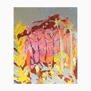 Paul Wadsworth, Pink Mountain Orchard, 2023, Huile