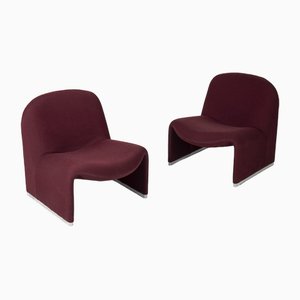 Giancarlo Piretti Alky Armchairs for Artifort attributed to Giancarlo Piretti, Italy, 1970s, Set of 2